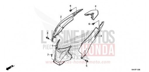 HOUSSE DE CARROSSERIE NSC110MPDK de 2019
